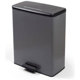 Argos Curver Deco Pedal Bin Cool Grey 65 Litre- Buy online at McGrocer