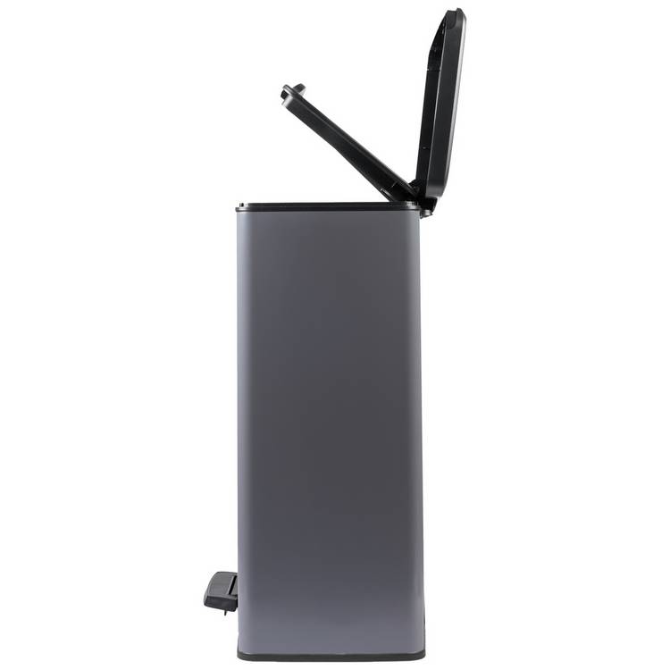 Curver pedal bin cool grey 65L, imported from the UK