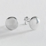 Argos Revere Sterling Silver Button Stud Earrings- Buy online at McGrocer