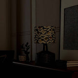 Habitat ceramic table lamp green 44cm - British product
