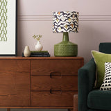 Argos Habitat x Scion Padukka 44cm Ceramic Table Lamp - Green- Buy online at McGrocer