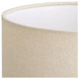 Habitat Wicker Pear natural rattan table lamp 49cm, UK version