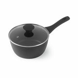 Salter 20cm aluminium saucepan with non-stick coating, UK version