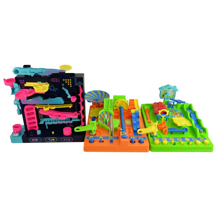 TOMY Screwball Scramble Level Up game vertical maze, UK version