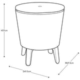 Keter illuminated cool box 30L - British product