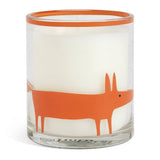 Habitat x Scion glass candle paradise plum orchid, UK version