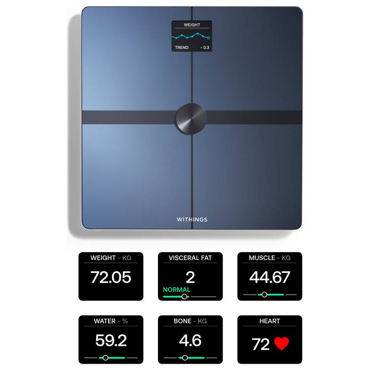 Withings Body Smart WiFi health scale in Black, UK version