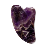 Holland & Barrett White Lotus Beauty Chemical Free Amethyst Gua Sha Facial Massage Tool- Buy online at McGrocer