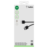Belkin 2m 8K HDMI cable Black (British brand)