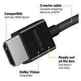 Belkin 2m 8K HDMI cable Black (British brand)
