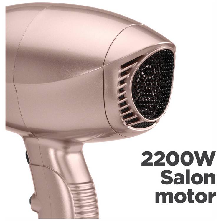 BaByliss Keratin Shine Pro 2200 hair dryer with diffuser, UK version