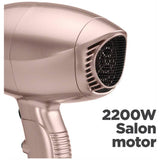 BaByliss Keratin Shine Pro 2200 hair dryer with diffuser, UK version