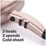 BaByliss Keratin Shine Pro 2200 hair dryer with diffuser, UK version