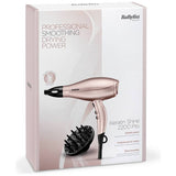 BaByliss Keratin Shine Pro 2200 hair dryer with diffuser, UK version