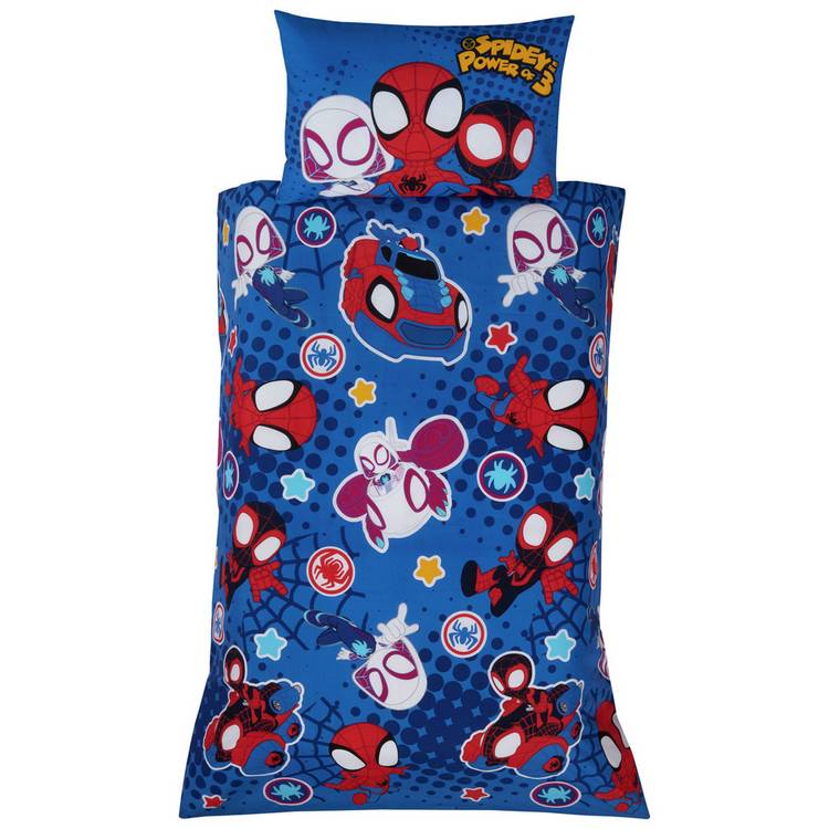 Disney Spidey and Friends bedding set toddler, UK version