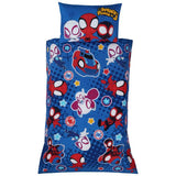 Disney Spidey and Friends bedding set toddler, UK version