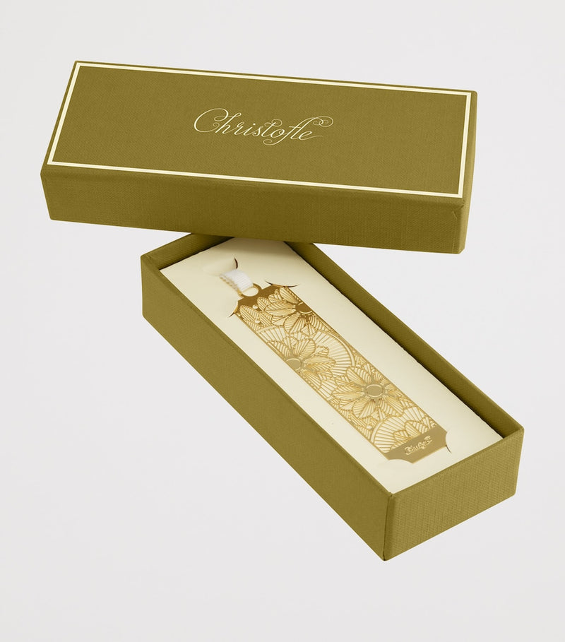 Christofle Malmaison Imperiale Rosette bookmark 10.5cm x 2.5cm - British product