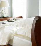 Gingerlily silk flat sheet super king 280cm x 310cm (British brand)