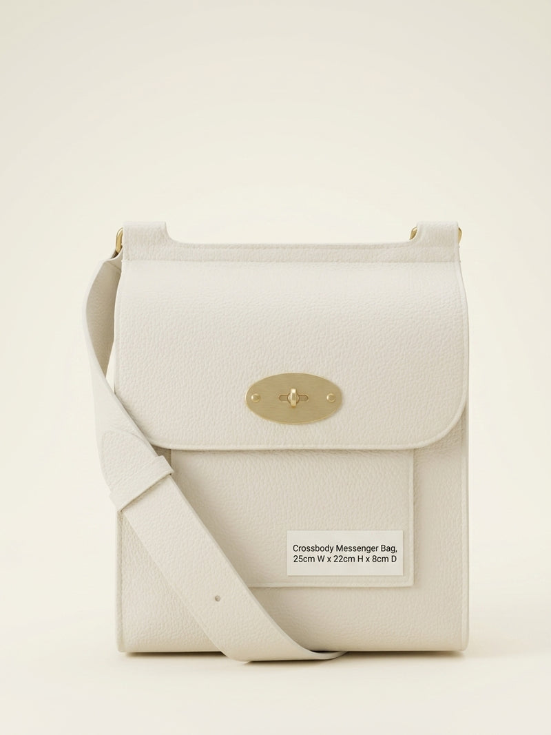 Mulberry Small Antony messenger bag coral orange, imported from the UK