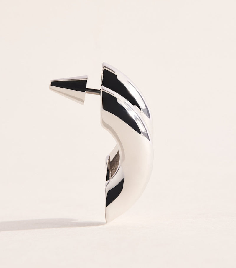 Eddie Borgo Torsade stud earrings, UK version