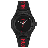Argos HUGO LIT FOR HIM Men's Black Dial and Black Silicone Strap Watch- Buy online at McGrocer