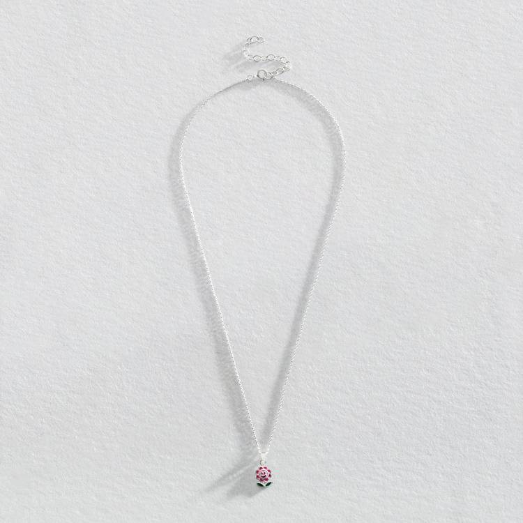 Revere sterling silver daisy earring and necklace set (British brand)