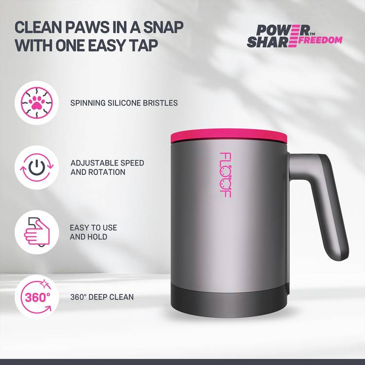 Floof 20V Cordless Pet Paw Washer - British product