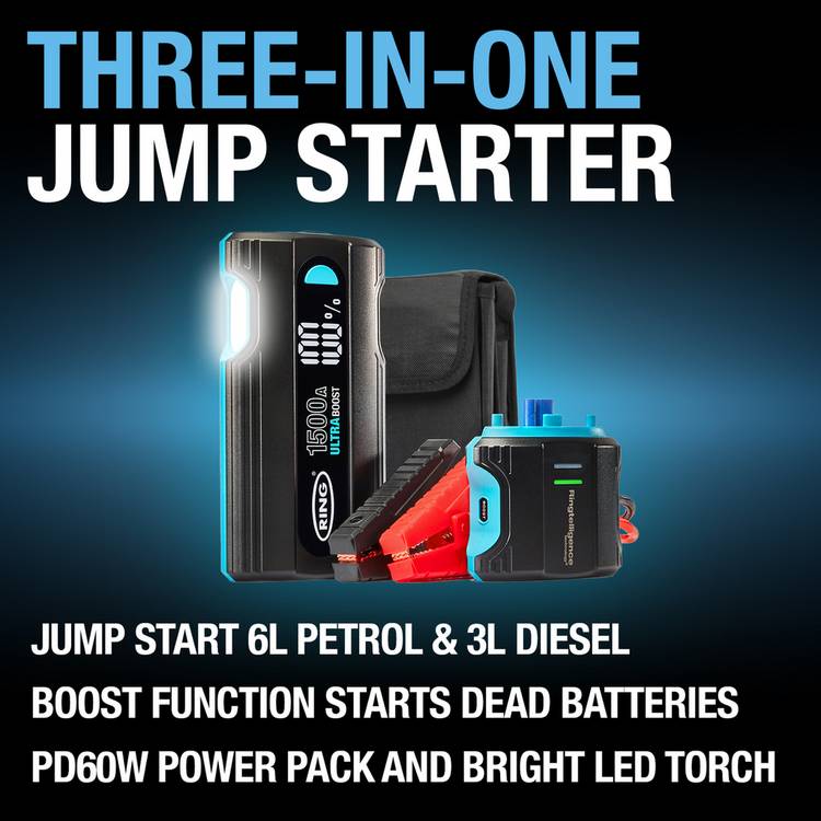 Ring Ultraboost Jumpstarter 12000mAh - British product