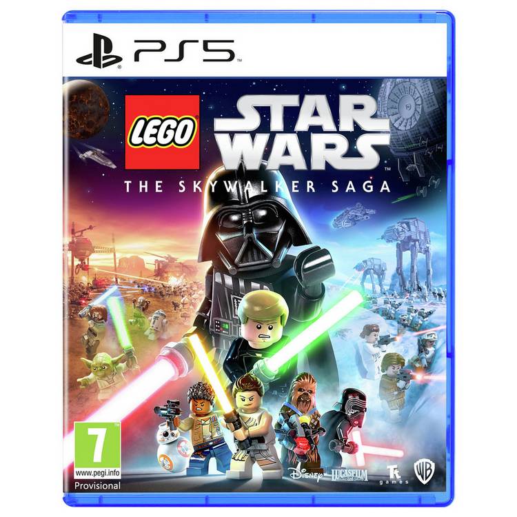 LEGO Star Wars The Skywalker Saga PS5 game, imported from the UK