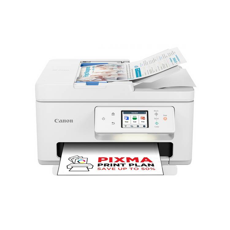 Canon PIXMA TS7750i wireless multifunction printer white, UK version