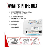 Canon PIXMA TS7750i wireless multifunction printer white, UK version