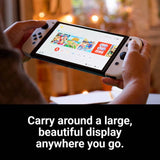 Nintendo Switch OLED Console White, imported from the UK