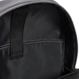 Home grey backpack block colour with padded laptop compartment, imported from the UK