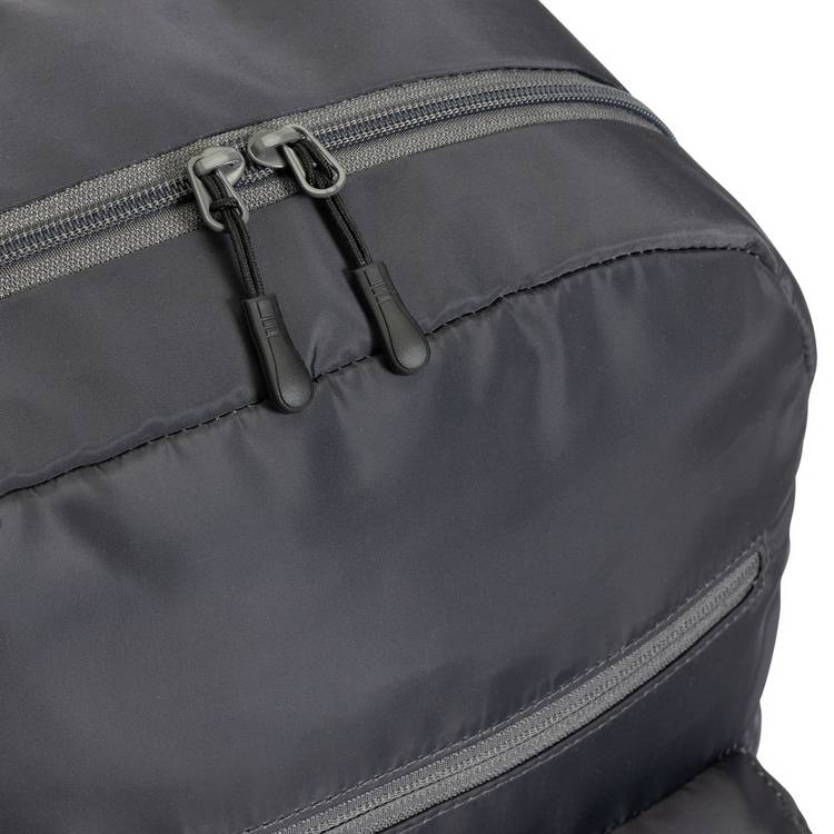 Home grey backpack block colour with padded laptop compartment, imported from the UK