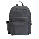 Home grey backpack block colour with padded laptop compartment, imported from the UK