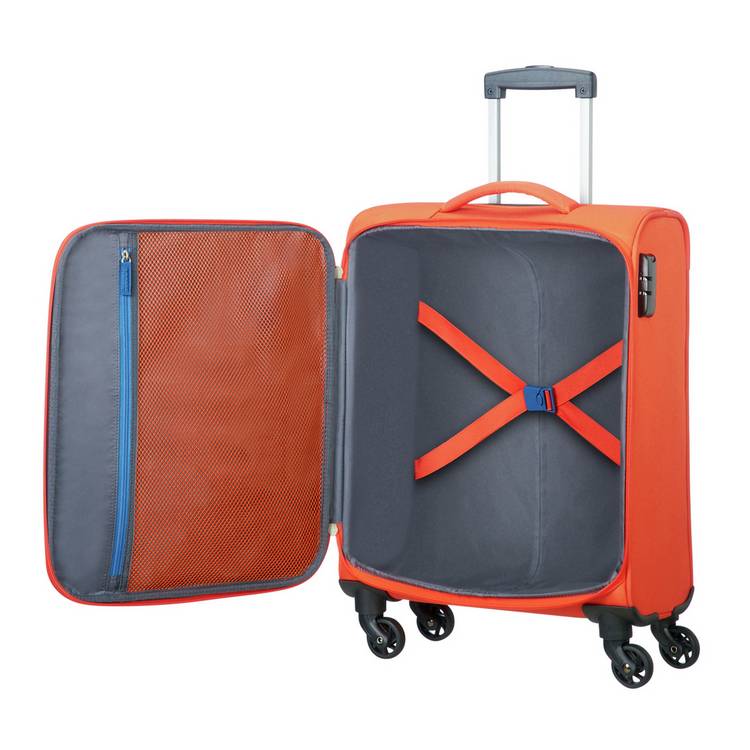 American Tourister Funshine soft cabin suitcase orange - British product