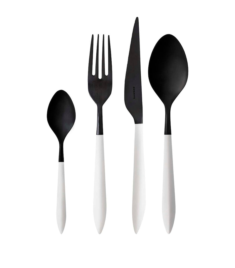 Bugatti Ares cutlery set 24-piece stainless steel, imported from the UK
