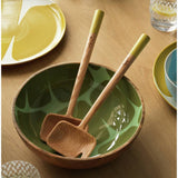Argos Habitat x Scion Lohko 2 Piece Oak Wood Salad Servers - Oak- Buy online at McGrocer
