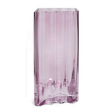 Habitat Wiggle glass vase medium purple, UK version
