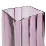 Habitat Wiggle glass vase medium purple, UK version