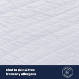 Silentnight mattress protector single size, imported from the UK