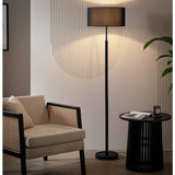 Argos Home floor lamp black gloss 162.5cm (British brand)