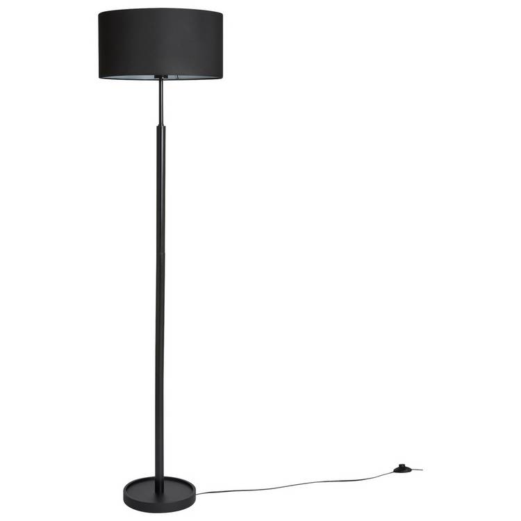 Argos Home floor lamp black gloss 162.5cm (British brand)