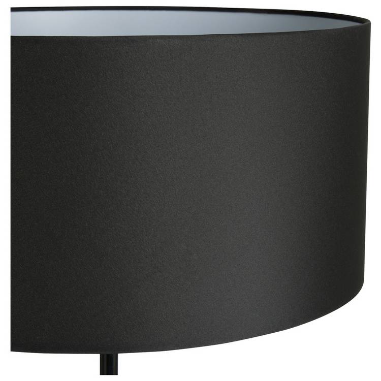 Argos Home floor lamp black gloss 162.5cm (British brand)