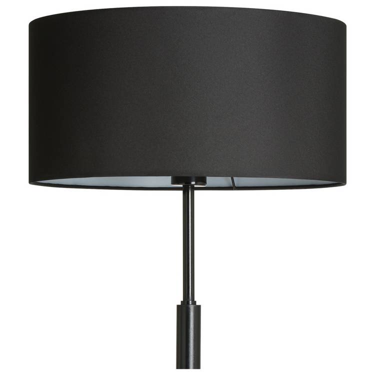Argos Home floor lamp black gloss 162.5cm (British brand)