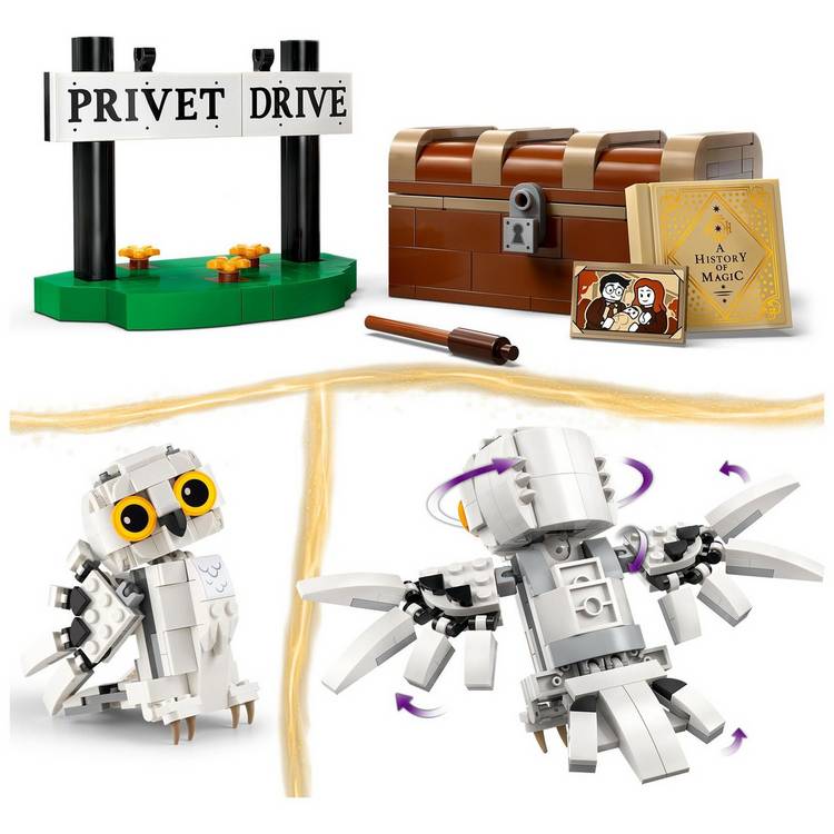 LEGO Harry Potter Hedwig building toy set 76425 - British product
