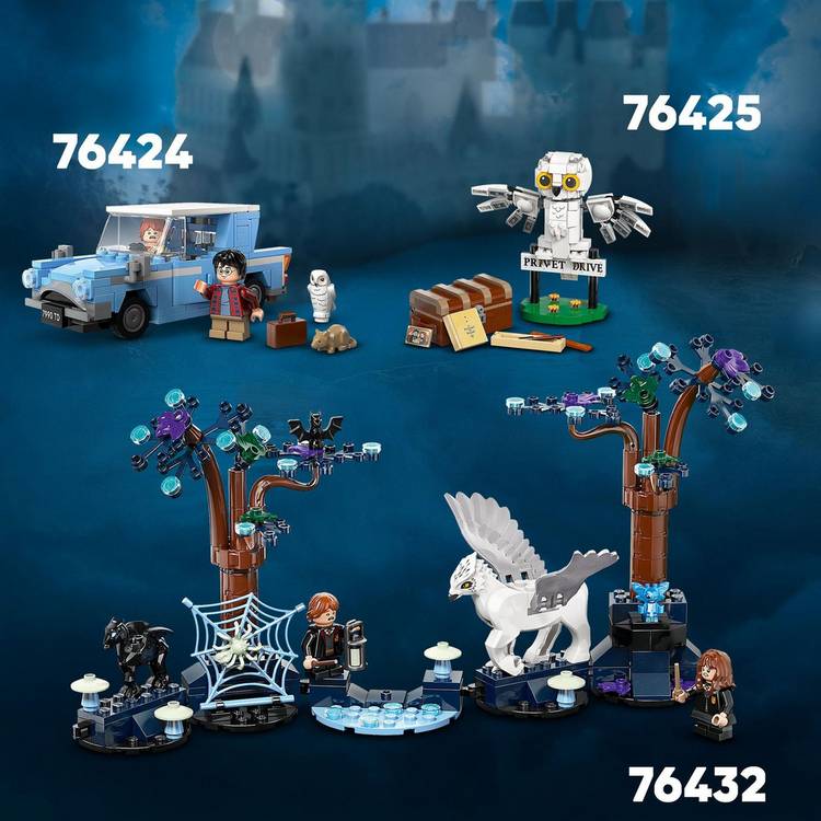 LEGO Harry Potter Hedwig building toy set 76425 - British product