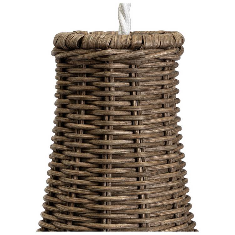 Habitat wicker pear lampshade 51cm - British product