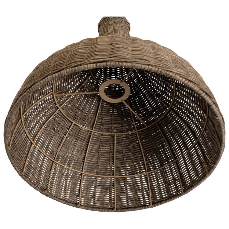 Habitat wicker pear lampshade 51cm - British product