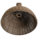 Habitat wicker pear lampshade 51cm - British product